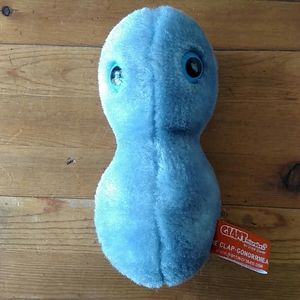 Giant Microbe "Clap-Gonorhea" 6.5" Like New!
